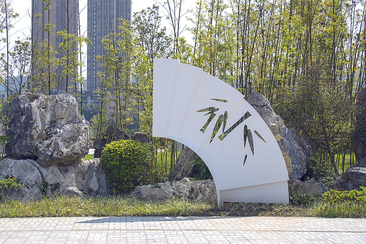 良相出品|长江竹岛公共导视系及艺术装置设计