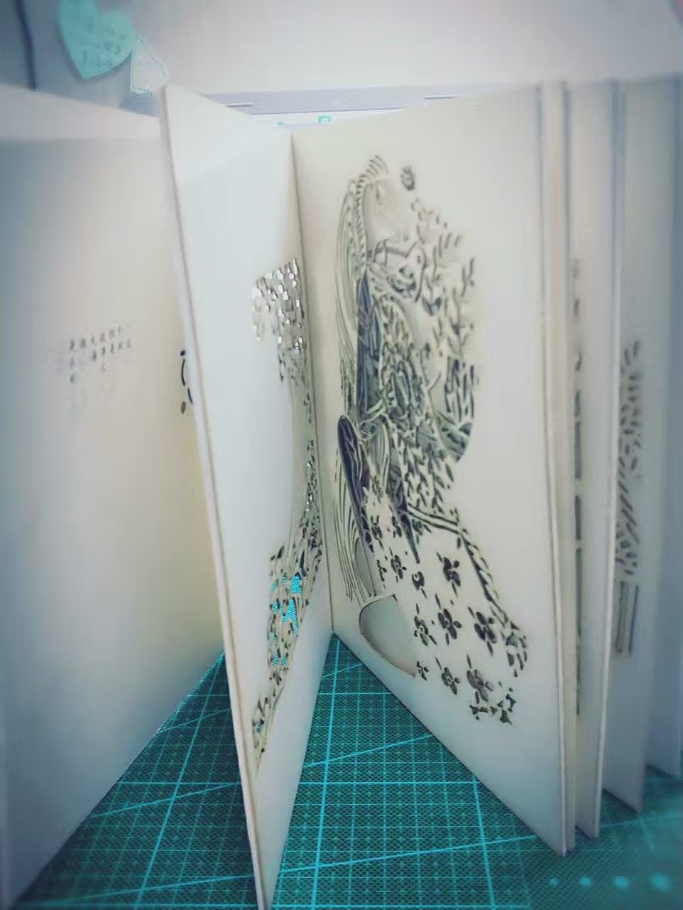 《渭塘遐思》创意镂空书籍设计(课程练习作业)