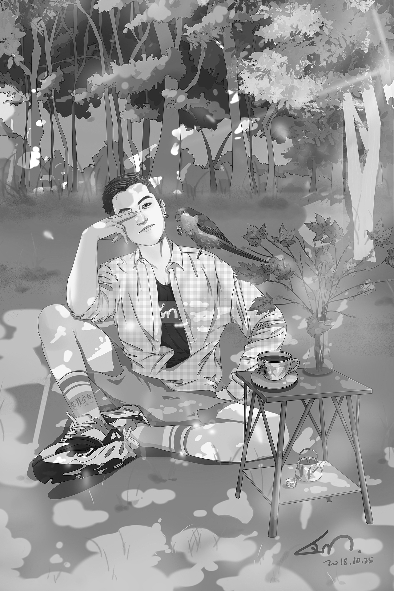 多喜少年（图ZMTM2MTk1OTcy） - 创作习作 - 站酷设计师Dimon智謀原创素材 - 站酷ZCOOL