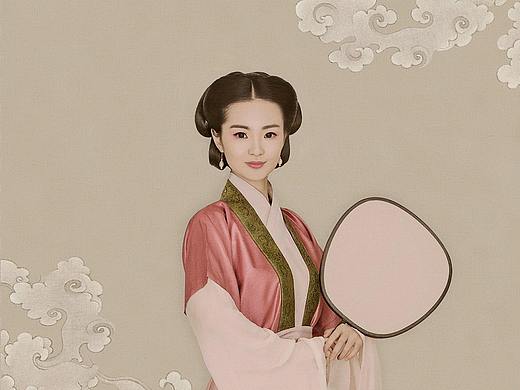 芙 蓉 绵 绣（承接工笔）（个人主页-ZNDM4MzgwOTY=） - 人像摄影 - 站酷设计师数码邵子原创素材 - 站酷ZCOOL