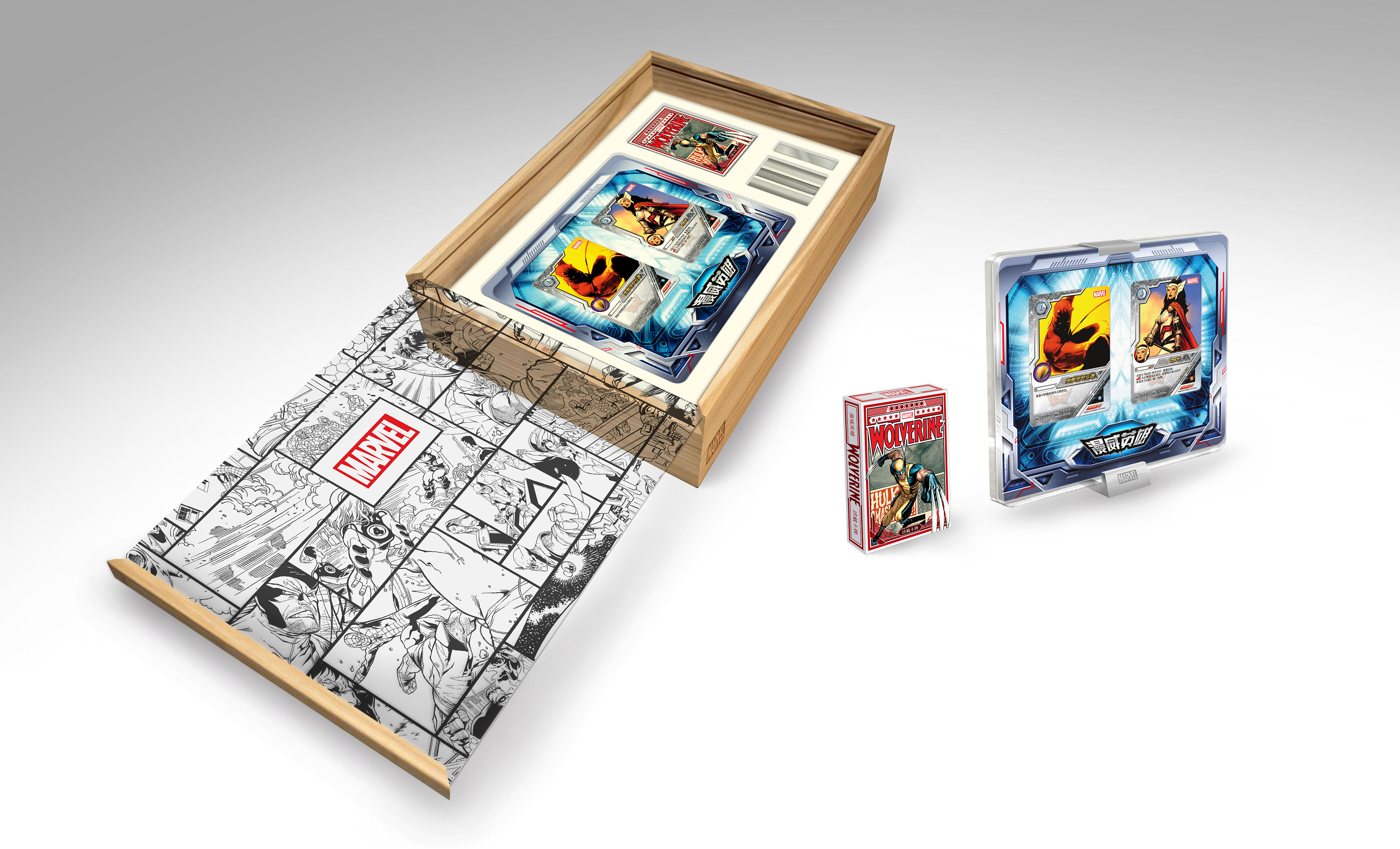 曾设计过的卡牌游戏包装