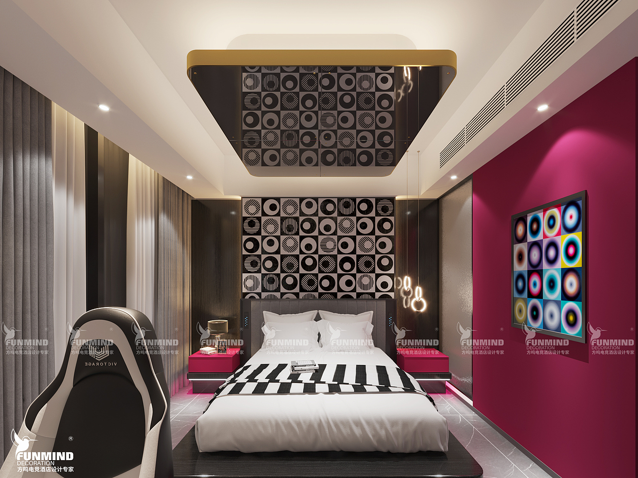 湖北衡阳陌陌电竞酒店综合体（图ZMjU4ODE2ODky） - 商业空间设计 - 站酷设计师方鸣装饰集团原创素材 - 站酷ZCOOL