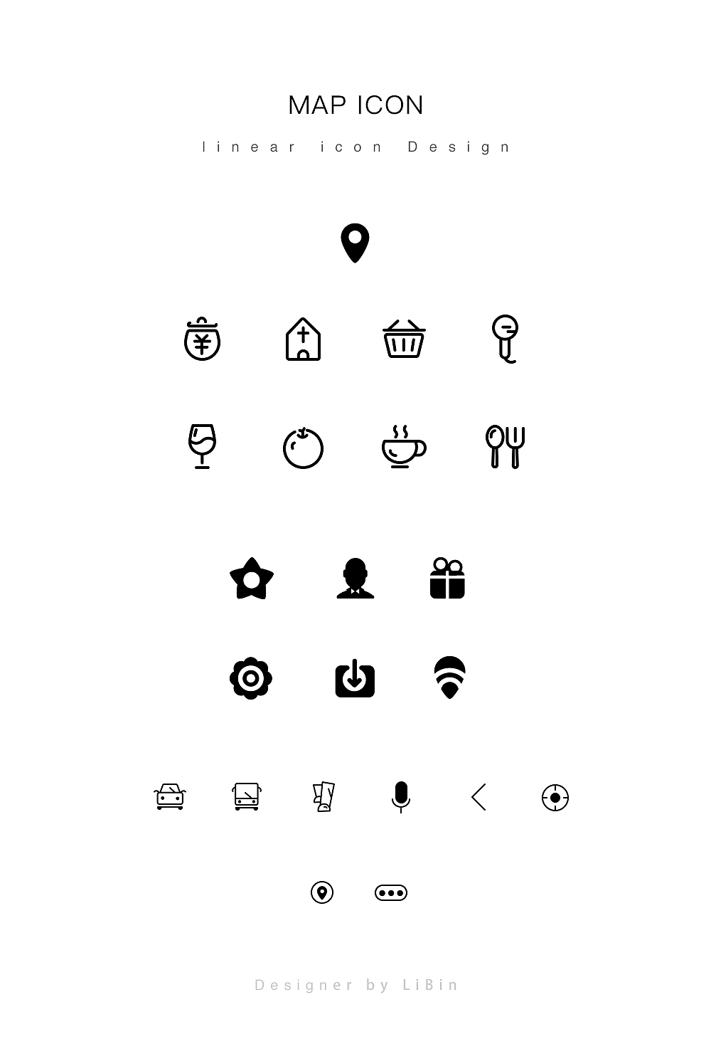 原创icon － 一些线性&扁平icon的练习（图ZNTkzODQ5ODg=） - 图标 - 站酷设计师徐又有原创素材 - 站酷ZCOOL