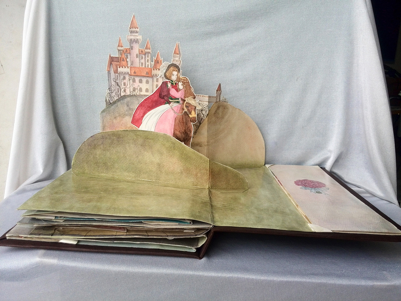 《睡美人》立体绘本（图ZMTAxNjMzMTk2） - 绘本 - 站酷设计师夜诗吟原创素材 - 站酷ZCOOL