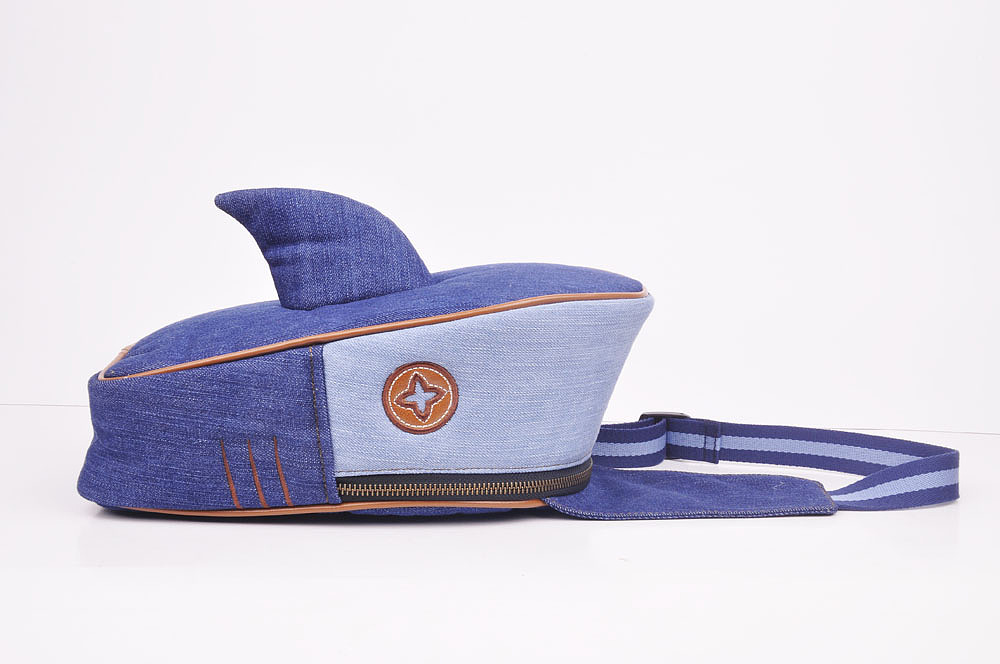 鲨鱼包包制作2，3—鲨鱼单肩小包&鲨鱼胸包