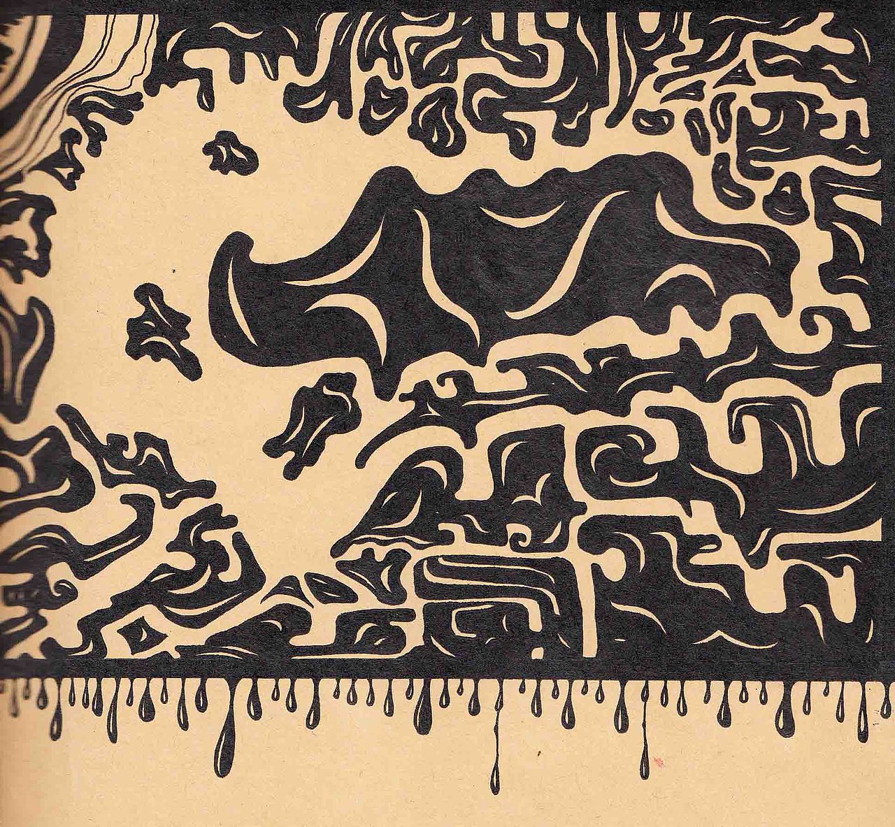 牛皮纸涂鸦日记