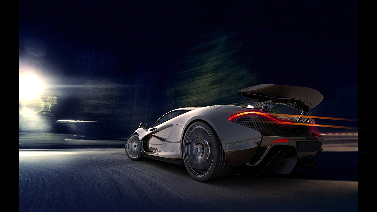 迈凯伦 P1 alias建模渲染学习（图ZNTc5MzAzOTY=） - 交通工具 - 站酷设计师李天逸原创素材 - 站酷ZCOOL