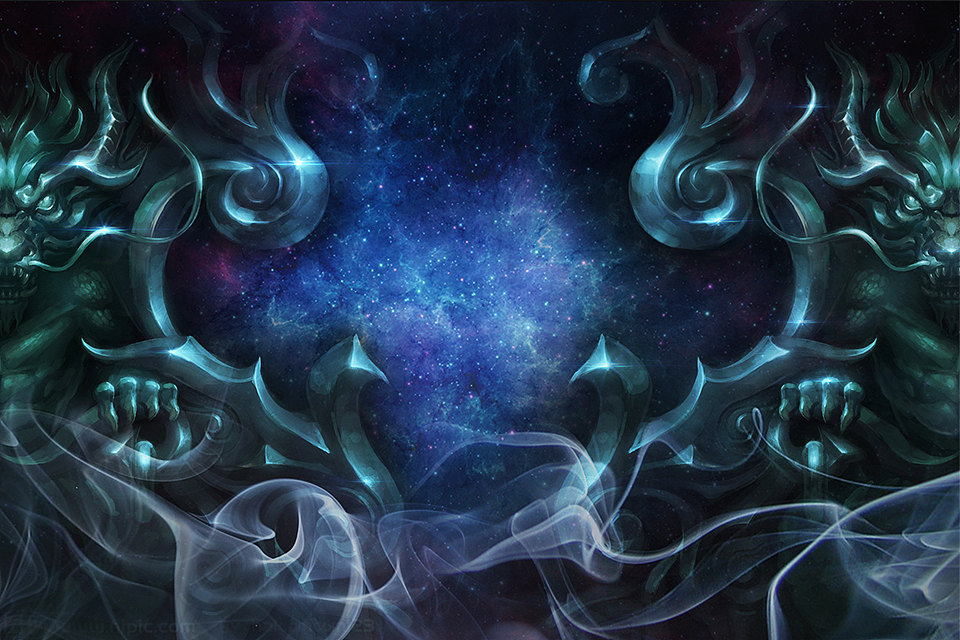 有仙气功能菜单背景图