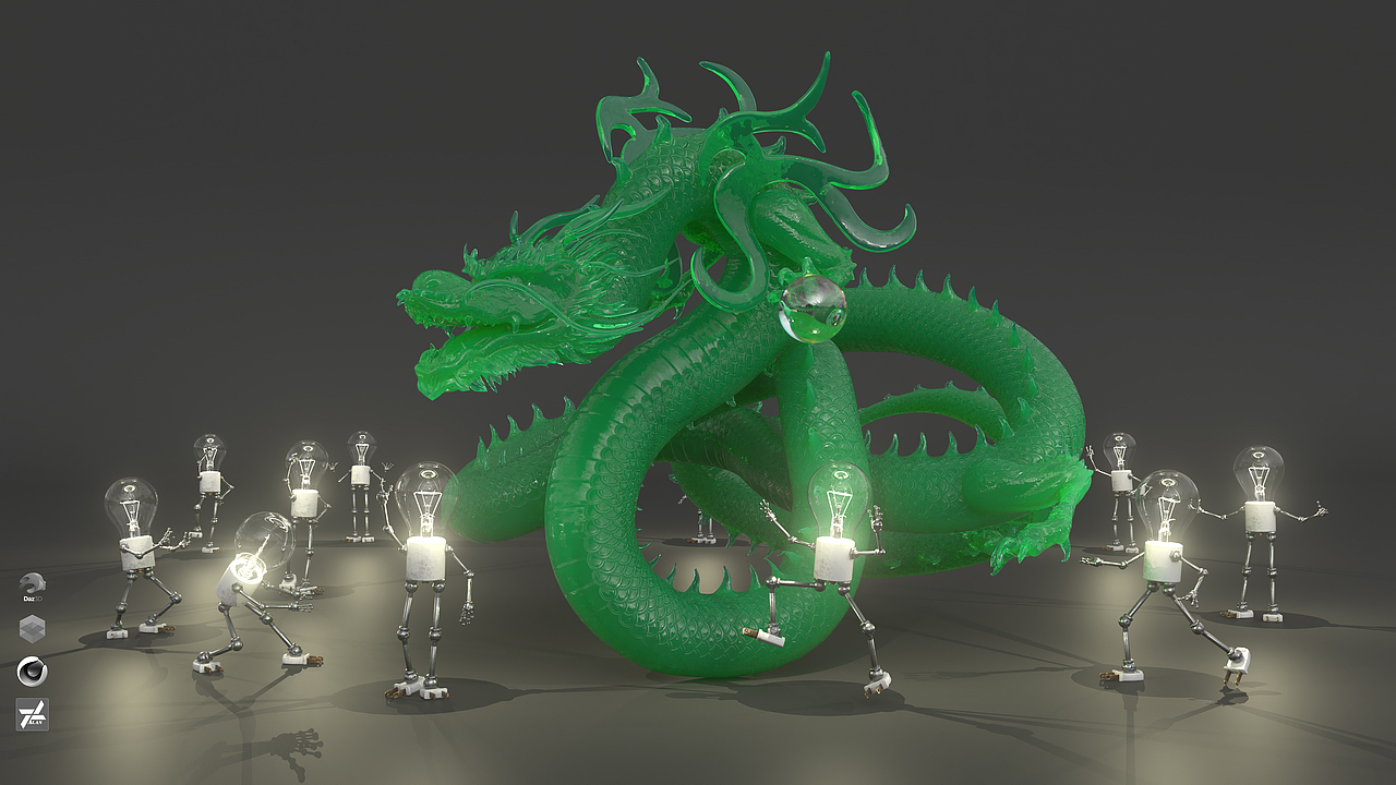 C4D Redshift 最近的渲染合集01