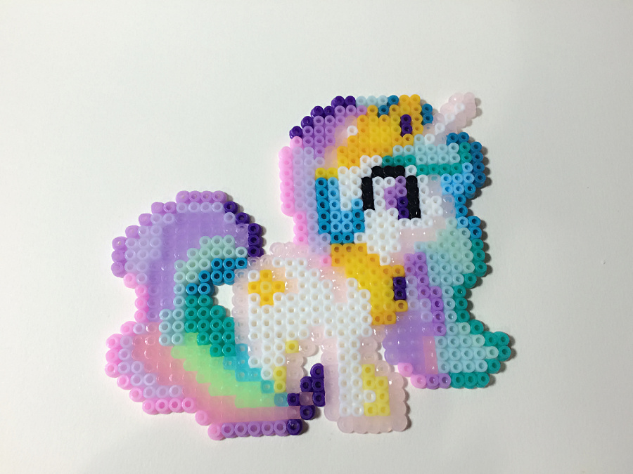 拼拼豆豆--彩虹小马