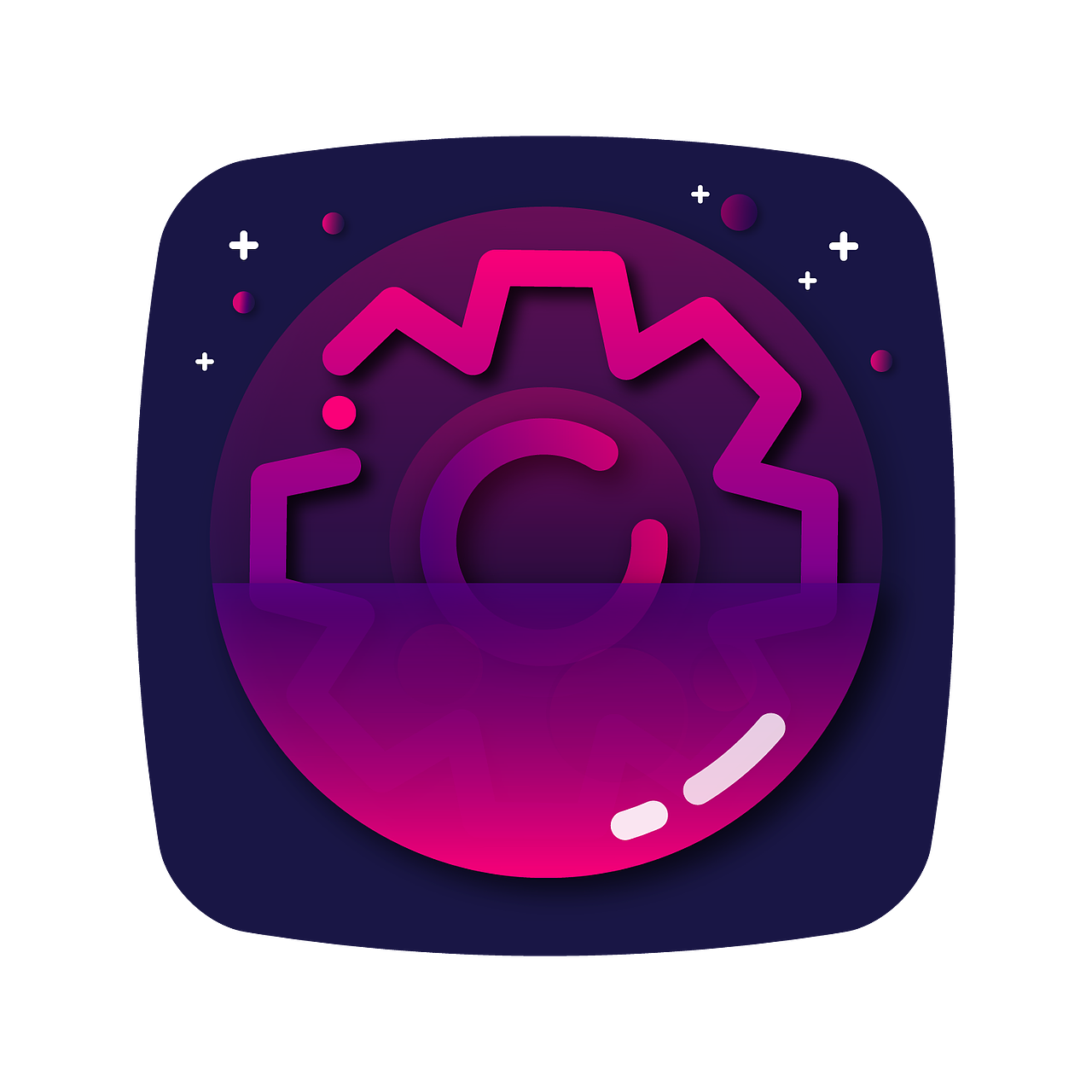 霓虹星球（图ZOTEyMjE4MTI=） - 图标 - 站酷设计师软软的兔软软原创素材 - 站酷ZCOOL