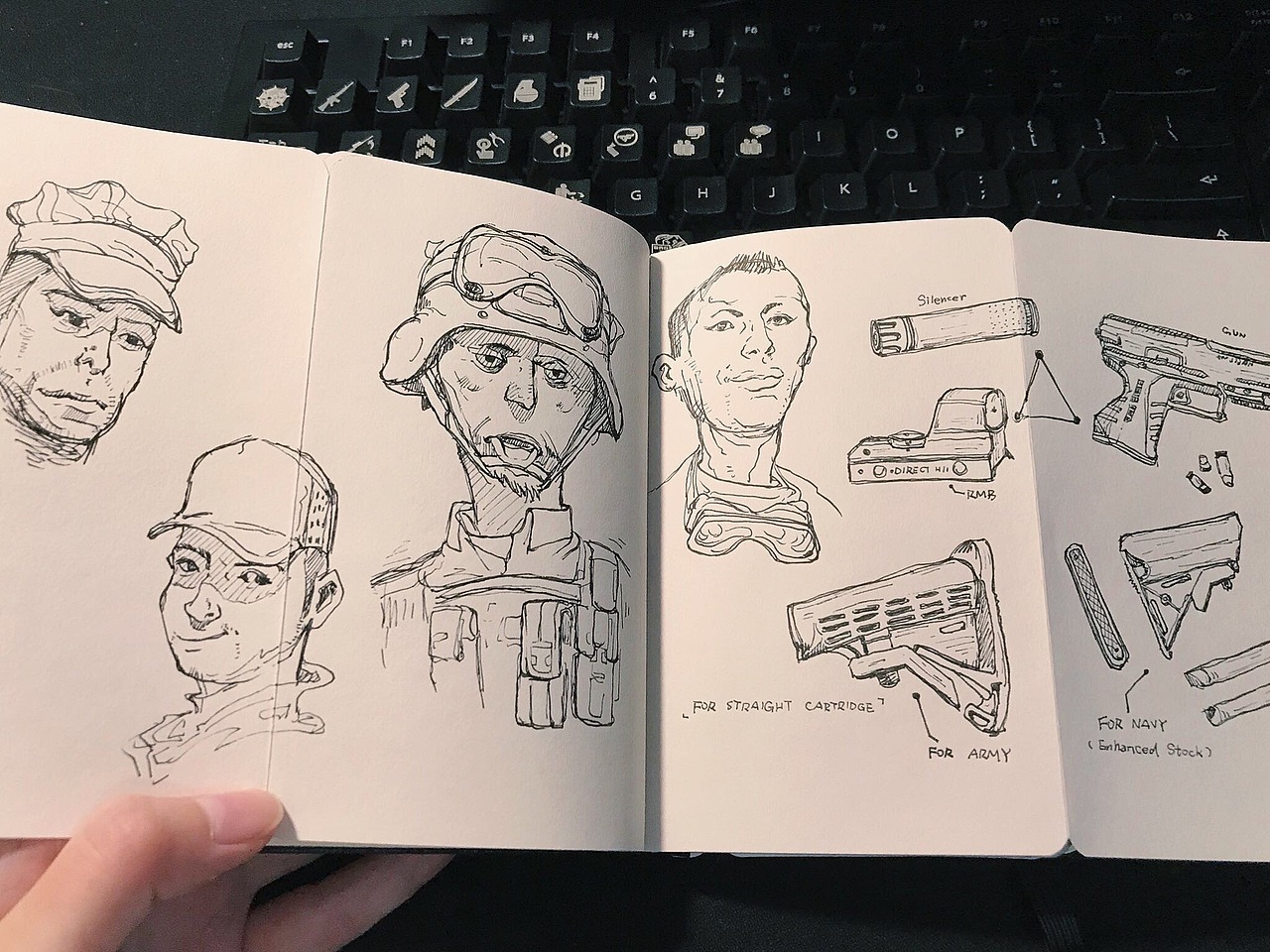 NOTEBOOK-涂鸦【1】（图ZMTUzMTcyMDE2） - 创作习作 - 站酷设计师毛不才原创素材 - 站酷ZCOOL