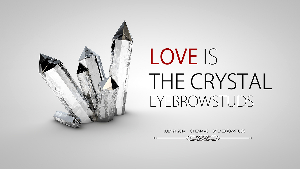 水晶（图ZMTg1NjY2ODg=） - 其他三维 - 站酷设计师EYEBROWSTUDS原创素材 - 站酷ZCOOL