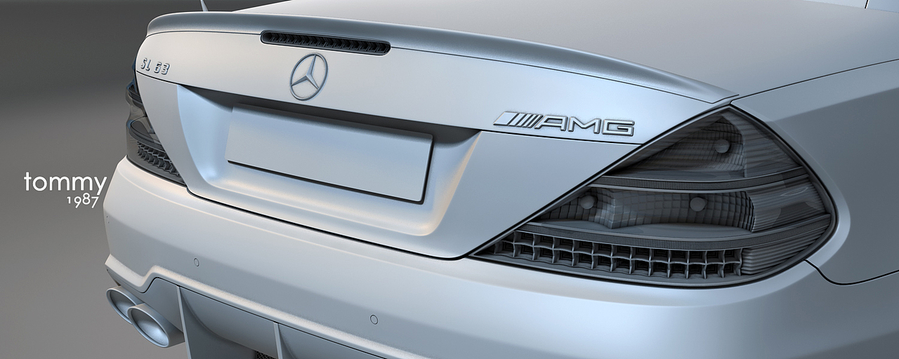 Mercedes Benz SL 63 AMG(图ZMzc0NDMxMg==) - 机械/交通 - 站酷设计师Tommy_林冲原创素材 - 站酷ZCOOL