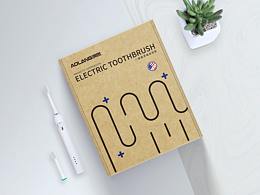 澳郎電動牙刷包裝