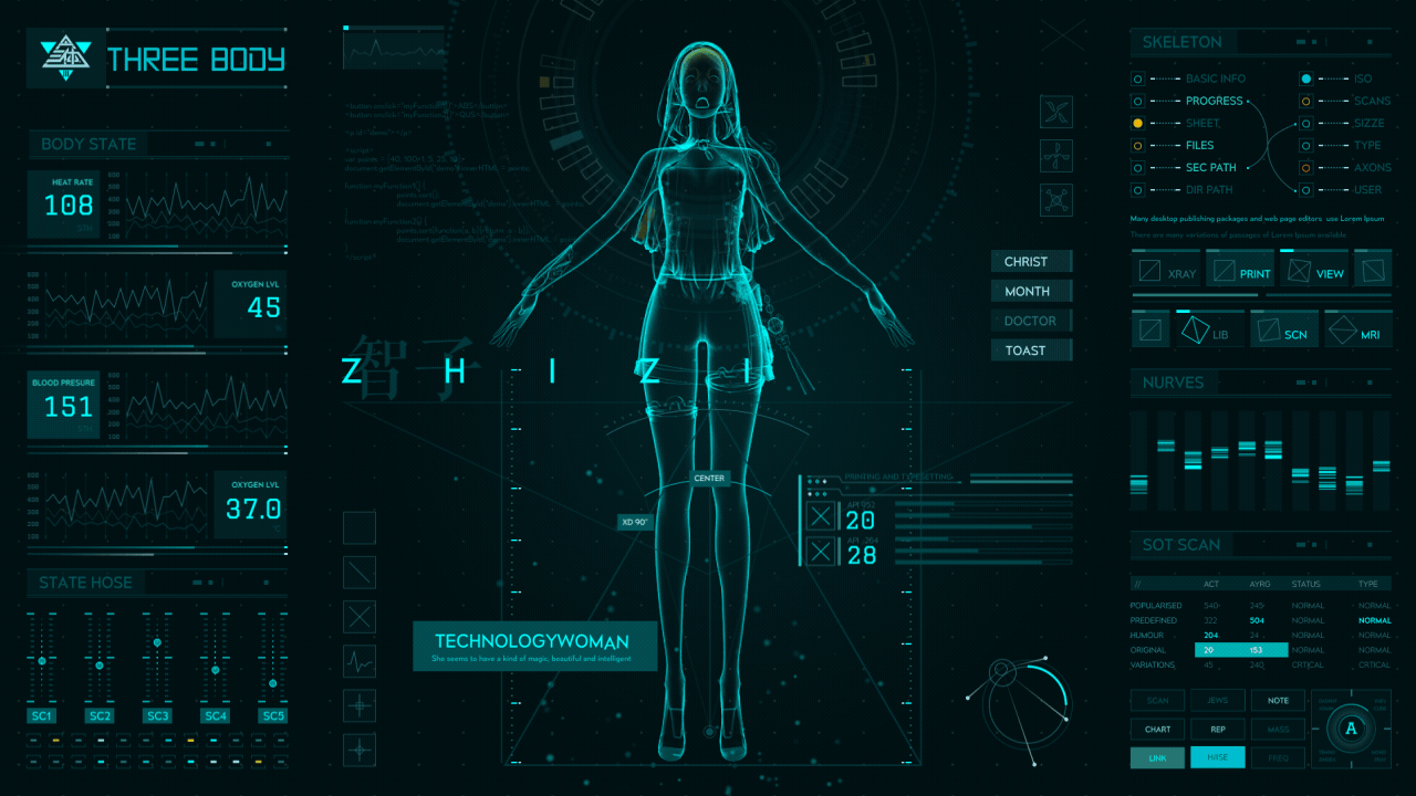 三体科幻场景设计&三体FUI可视化设计(图ZMjcyMzg5ODYw) - 软件界面 - 站酷设计师浮生_若茶原创素材 - 站酷ZCOOL