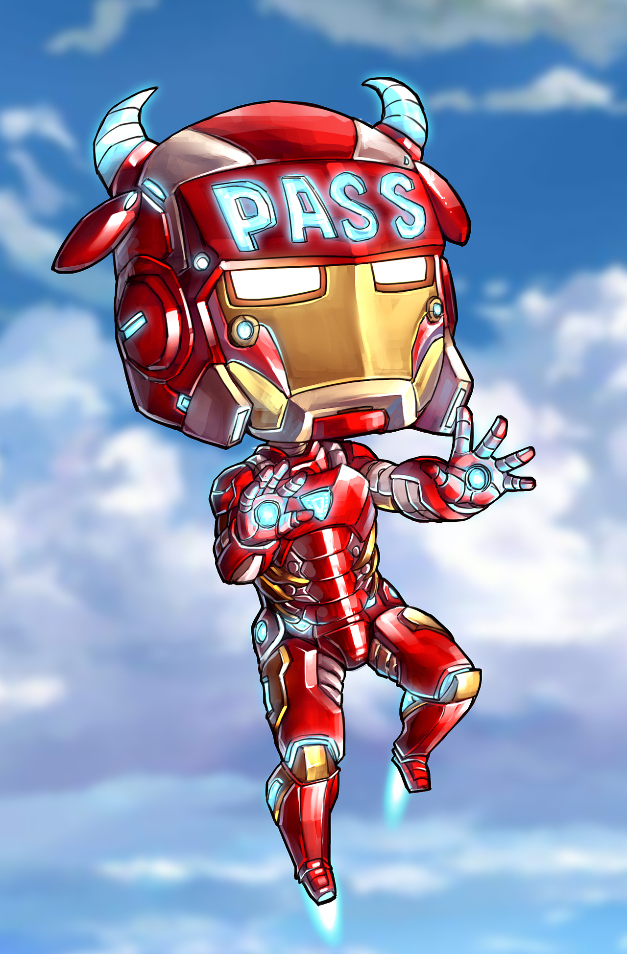 钢铁牛创作流程（图ZMTcyMjM4MzI4） - 商业插画 - 站酷设计师漫匪原创素材 - 站酷ZCOOL