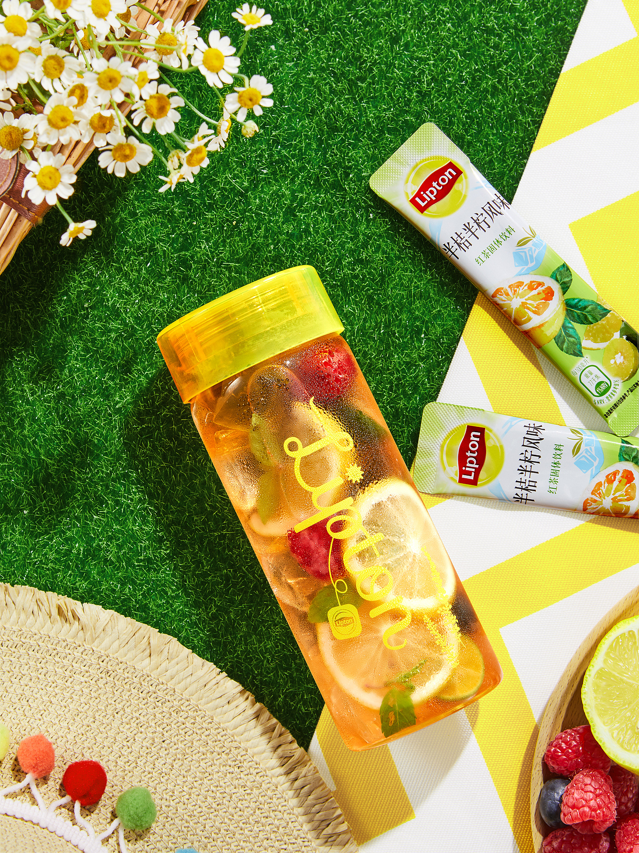 立顿 冷泡茶 | 商业摄影 by tigercreative