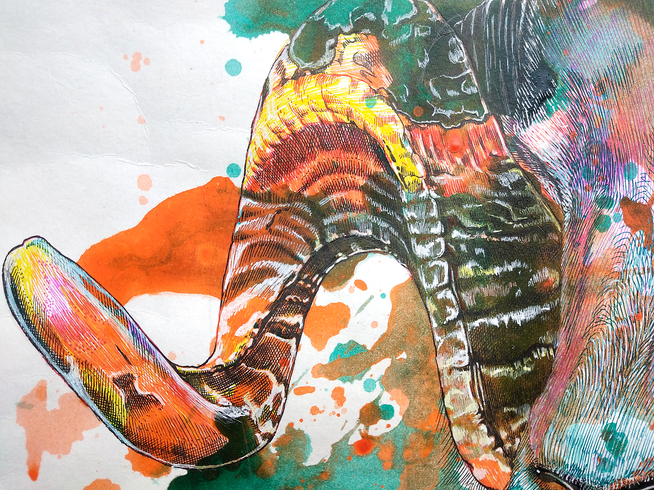 山海经异兽系列-土蝼