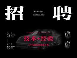 海外招聘海报