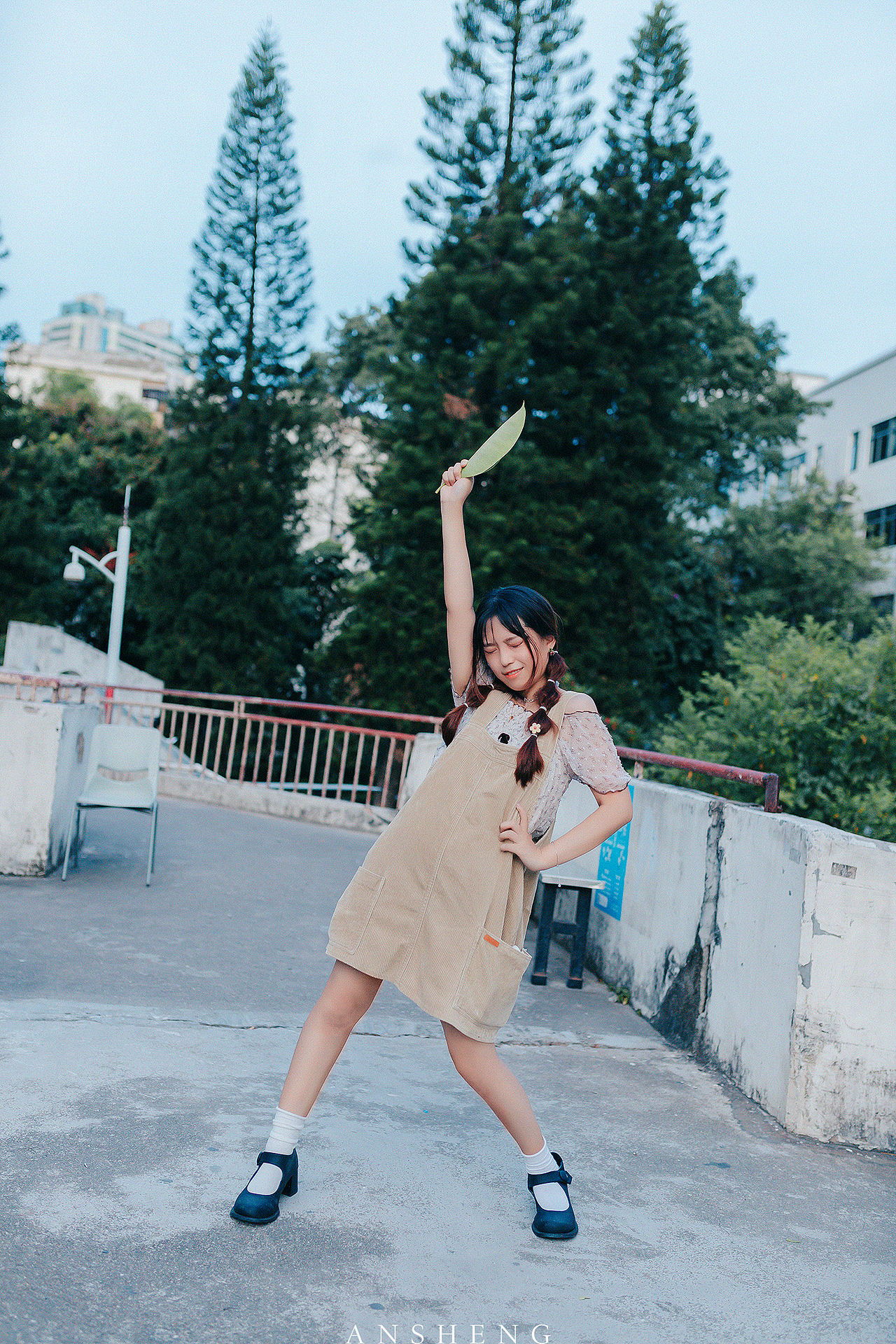 今天的可爱是来自青橙色的“wink”喔~（图ZMjE4NjY4ODg4） - 人像摄影 - 站酷设计师玩摄影的安生原创素材 - 站酷ZCOOL