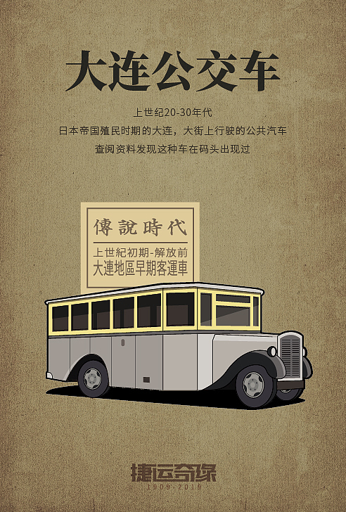 捷运奇缘-我的大连公交车记忆全图