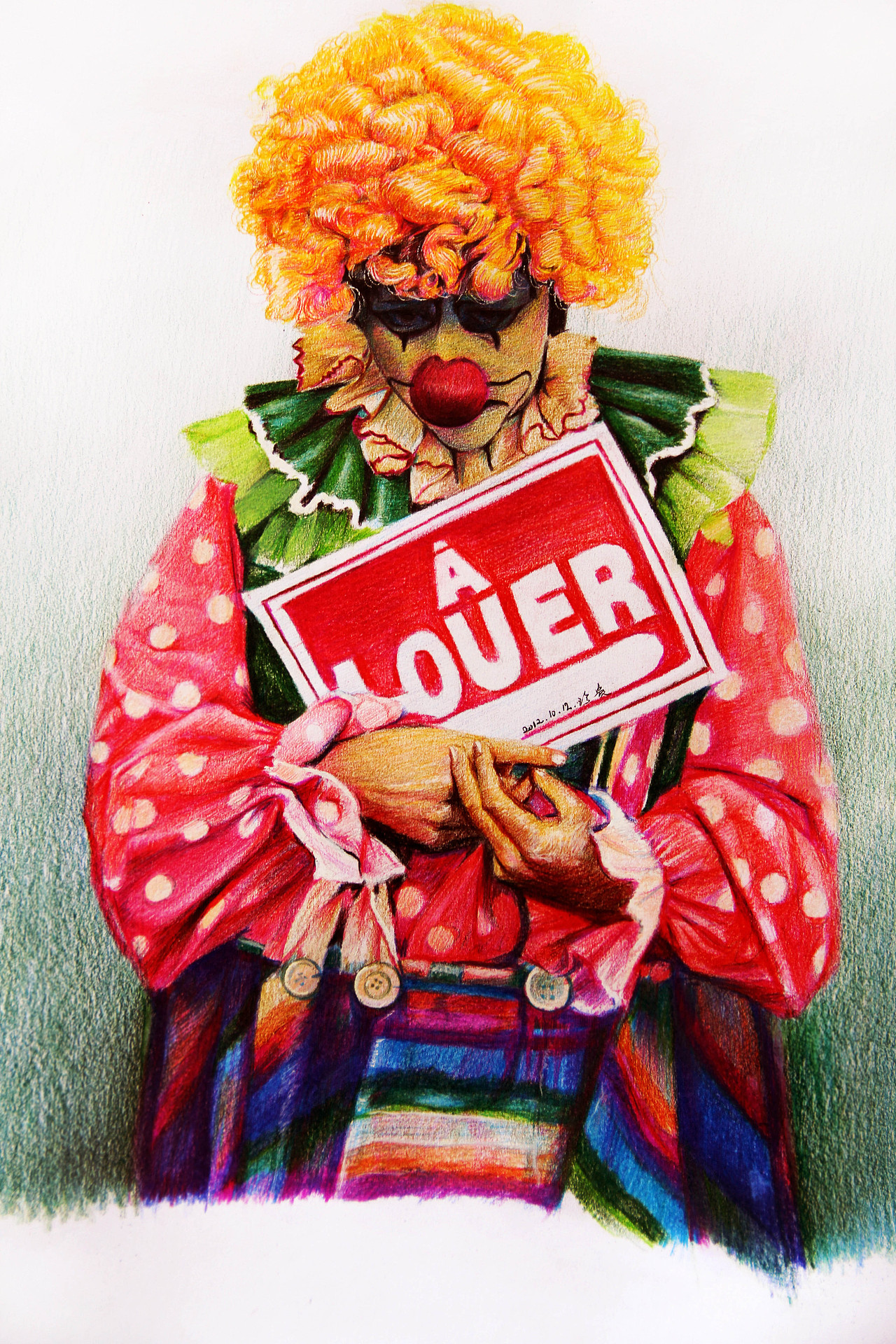 第3张小丑&nbsp;我很喜欢虽然画的很粗糙&nbsp;要的就是这样