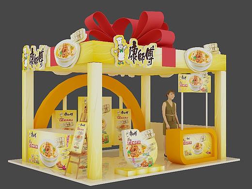 康师傅创意陈列