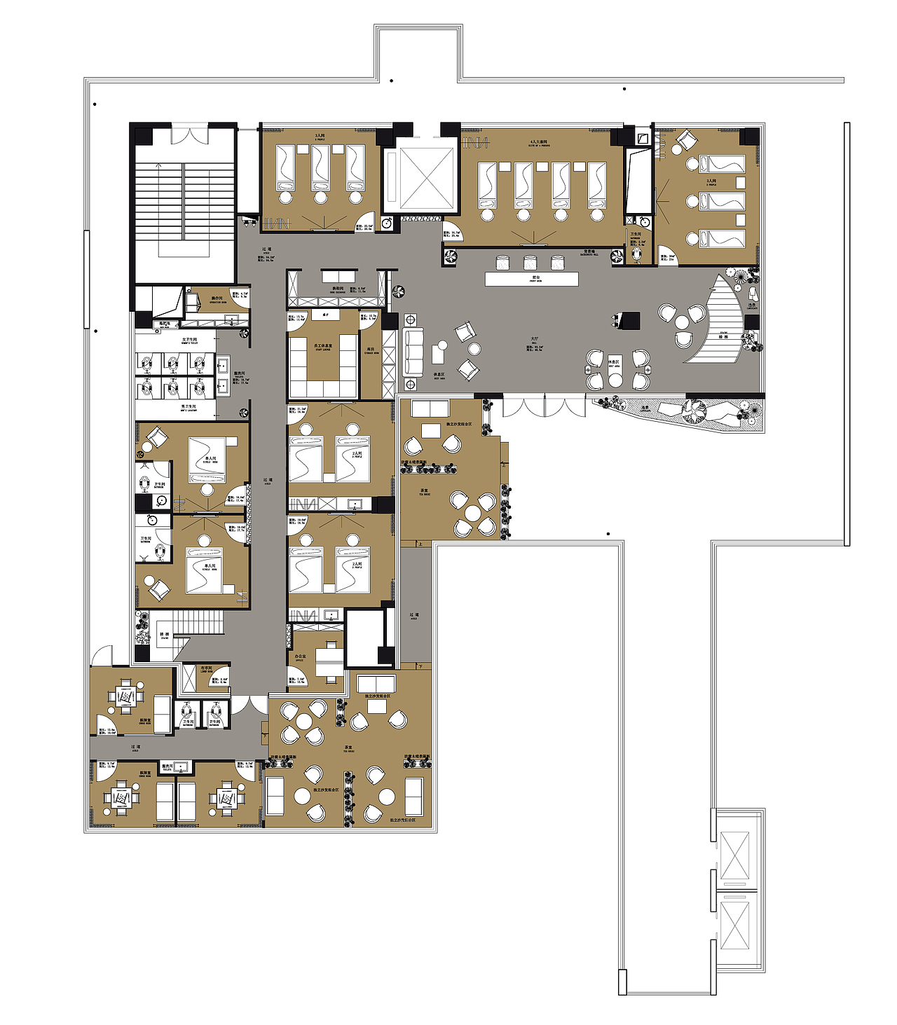日式养生足疗馆（图ZMTg2NzQwNzA0） - 家装设计 - 站酷设计师苏黎世的猫Miya原创素材 - 站酷ZCOOL