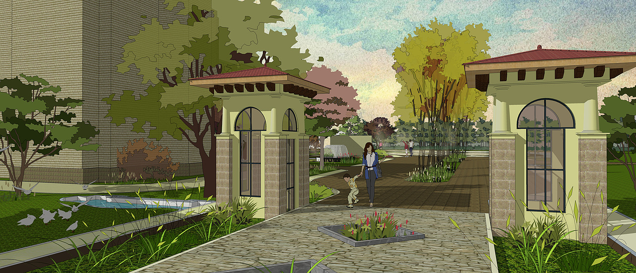 3D景观_SketchUp