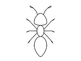 螞蟻簡筆畫