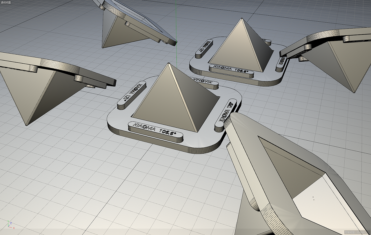 C4D练习-手机桌面支架