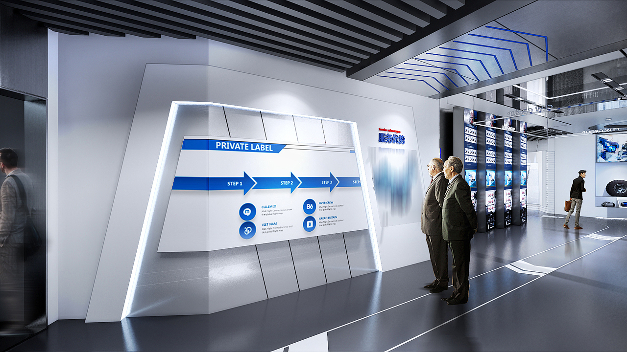 专用汽车展厅设计（图ZMjUwMzU5NzUy） - 展陈设计 - 站酷设计师胡月月设计原创素材 - 站酷ZCOOL