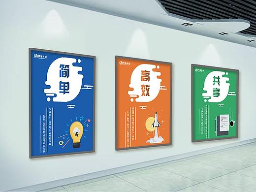 公司文化海报