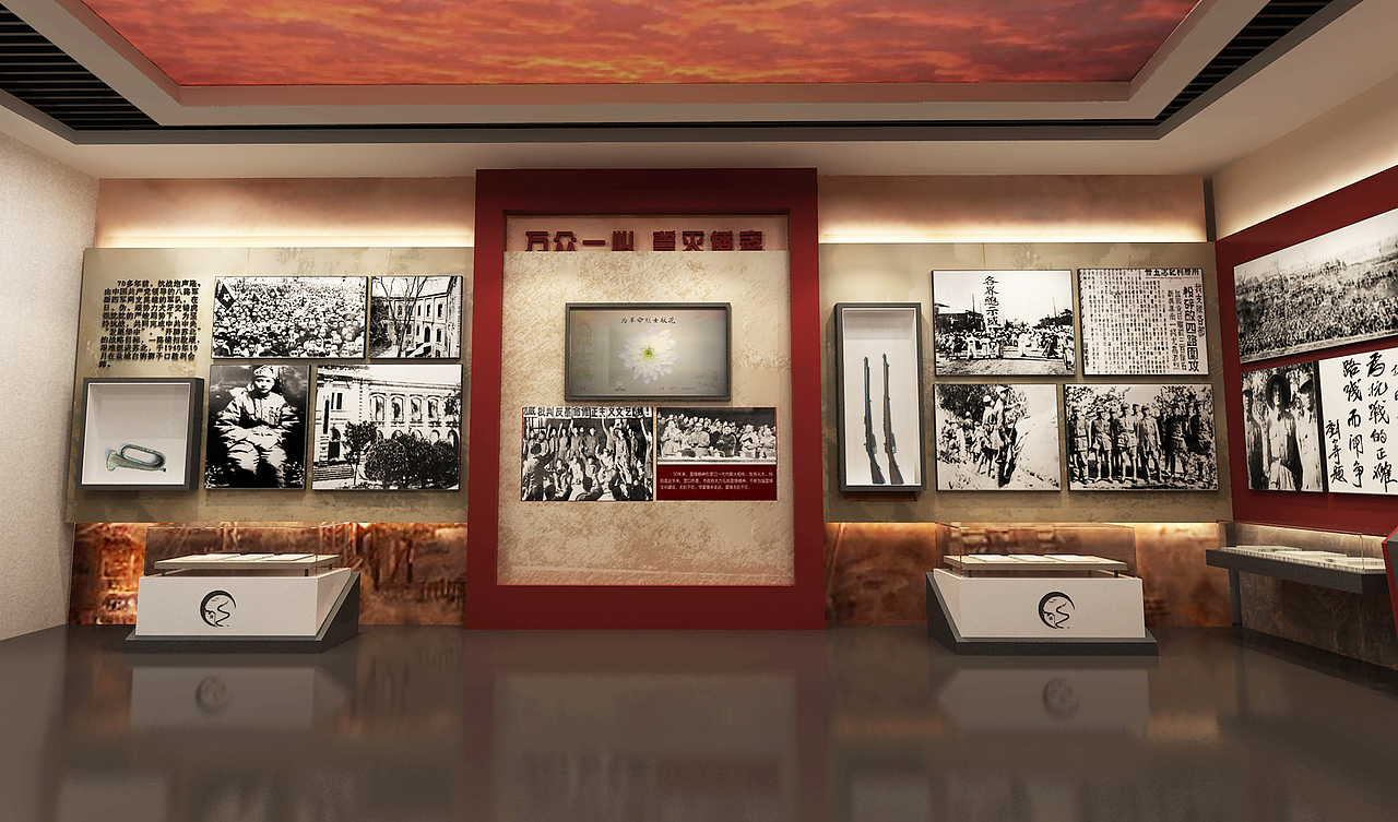 镇史馆（图ZMjg3OTE2MzEy） - 展陈设计 - 站酷设计师阿斯玛000原创素材 - 站酷ZCOOL