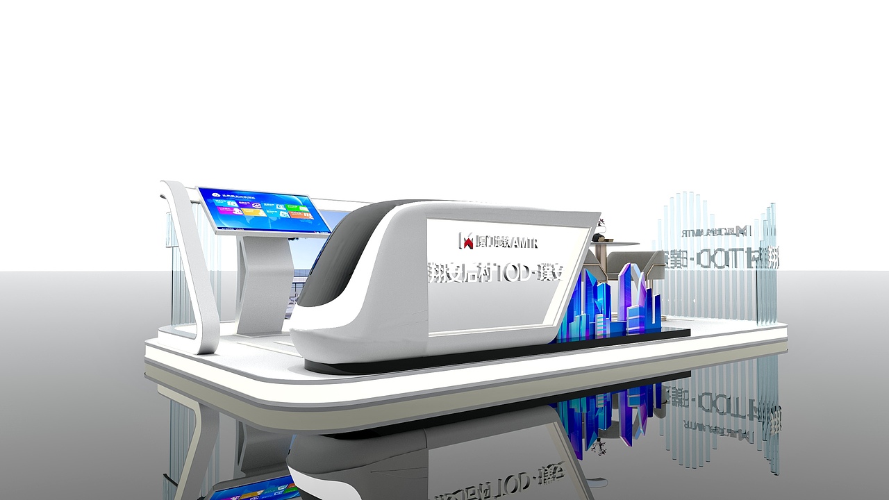 地铁主题双展位（图ZMzA5NTQyNTc2） - 展陈设计 - 站酷设计师一颗冰柠檬红原创素材 - 站酷ZCOOL