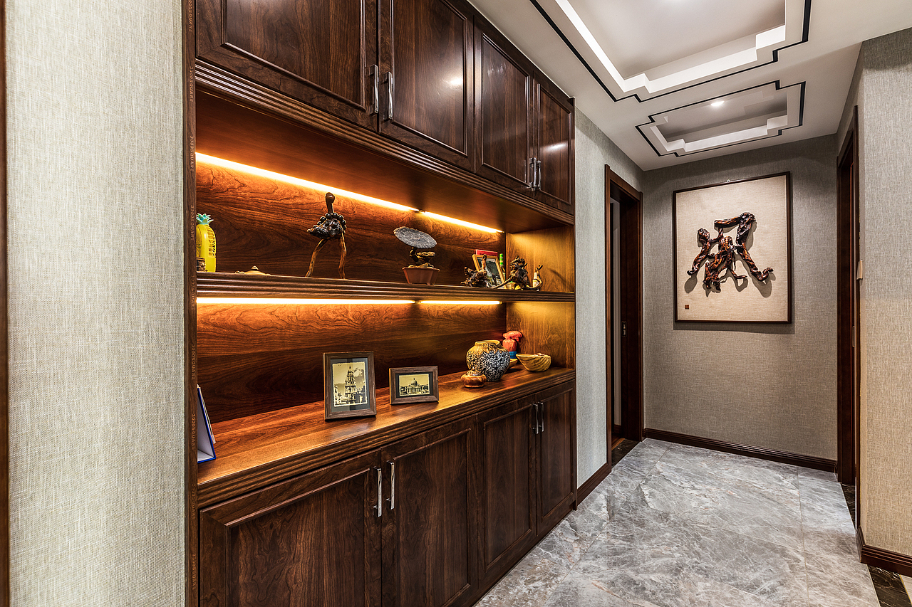 新中式 装饰实景拍摄