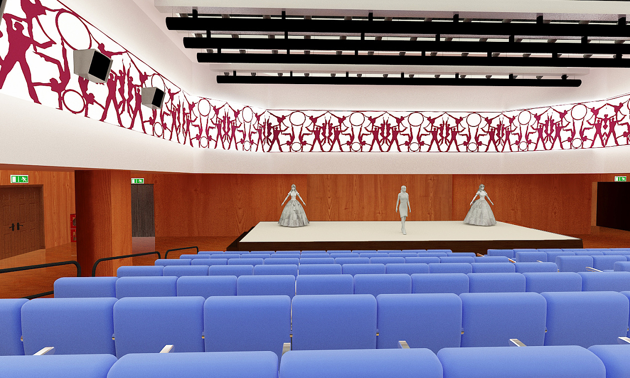 华夏小剧场模型