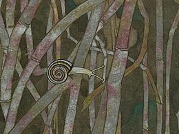 工笔国画《路》