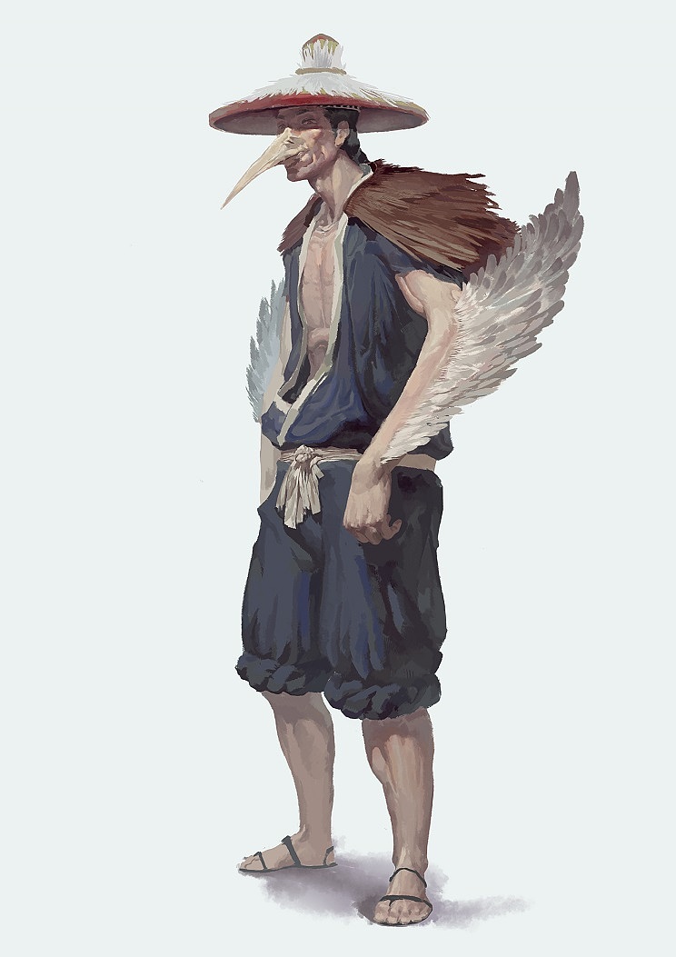 山海经角色设计（图ZMTE3Mjk4MjI0） - 游戏原画 - 站酷设计师铁木偶原创素材 - 站酷ZCOOL