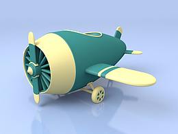 【临摹练习】卡通飞机