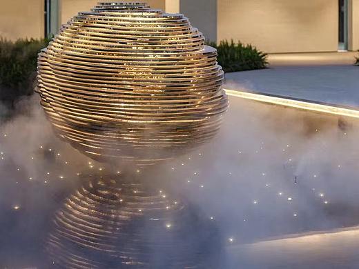 建工海玥花园《万物》雕塑设计