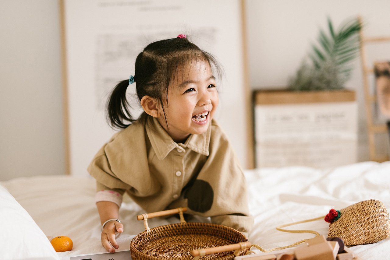 糖果色的秋天,甜甜的你