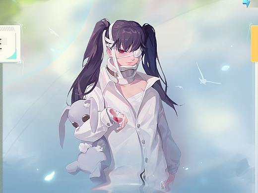 一套二次元的游戏UI