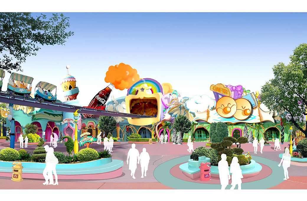 常州环球动漫嬉戏谷（图ZMjg2NjEyNTUy） - 景观设计 - 站酷设计师圣景创筑原创素材 - 站酷ZCOOL