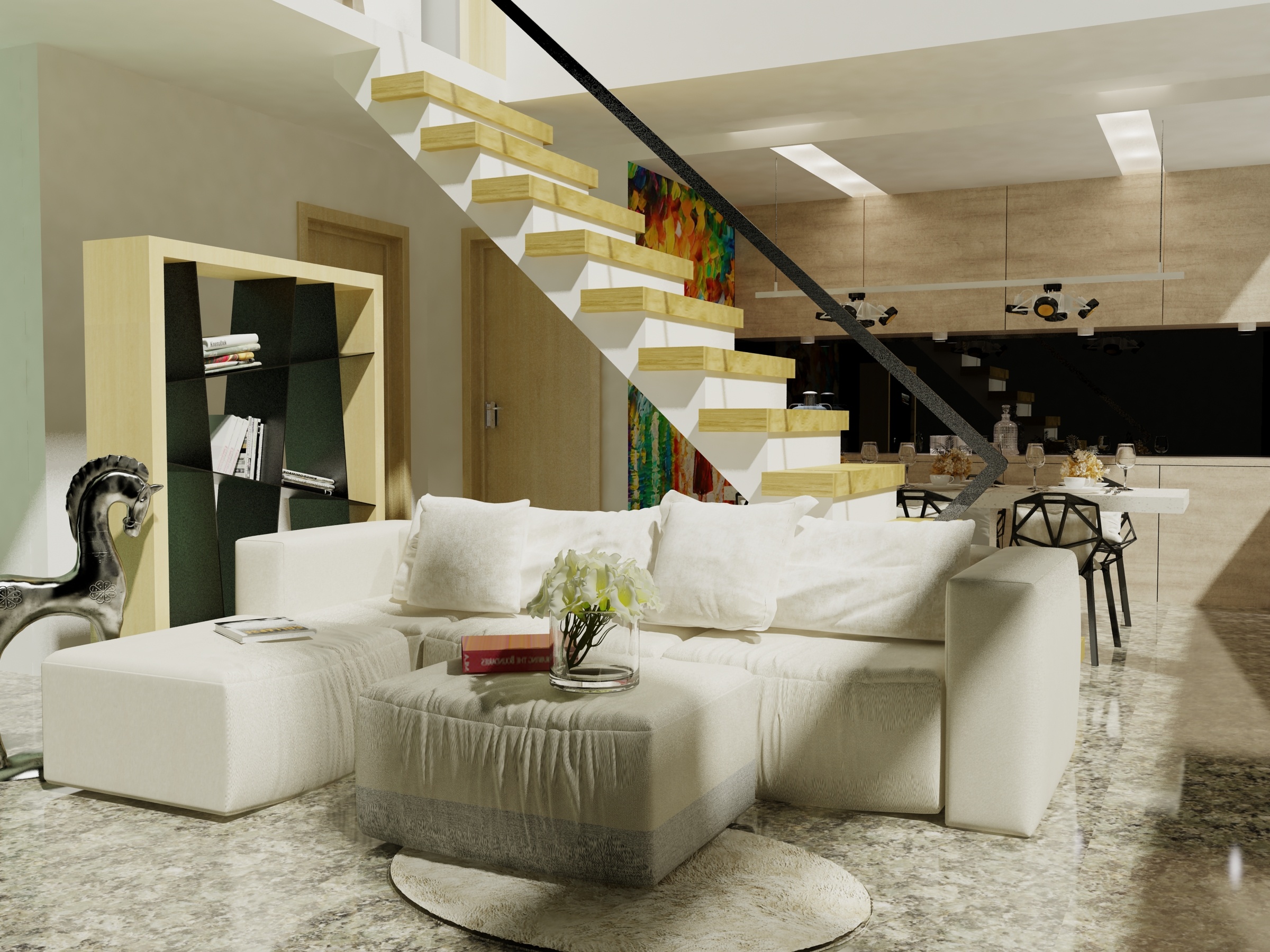 一些3dmax作品室内空间设计