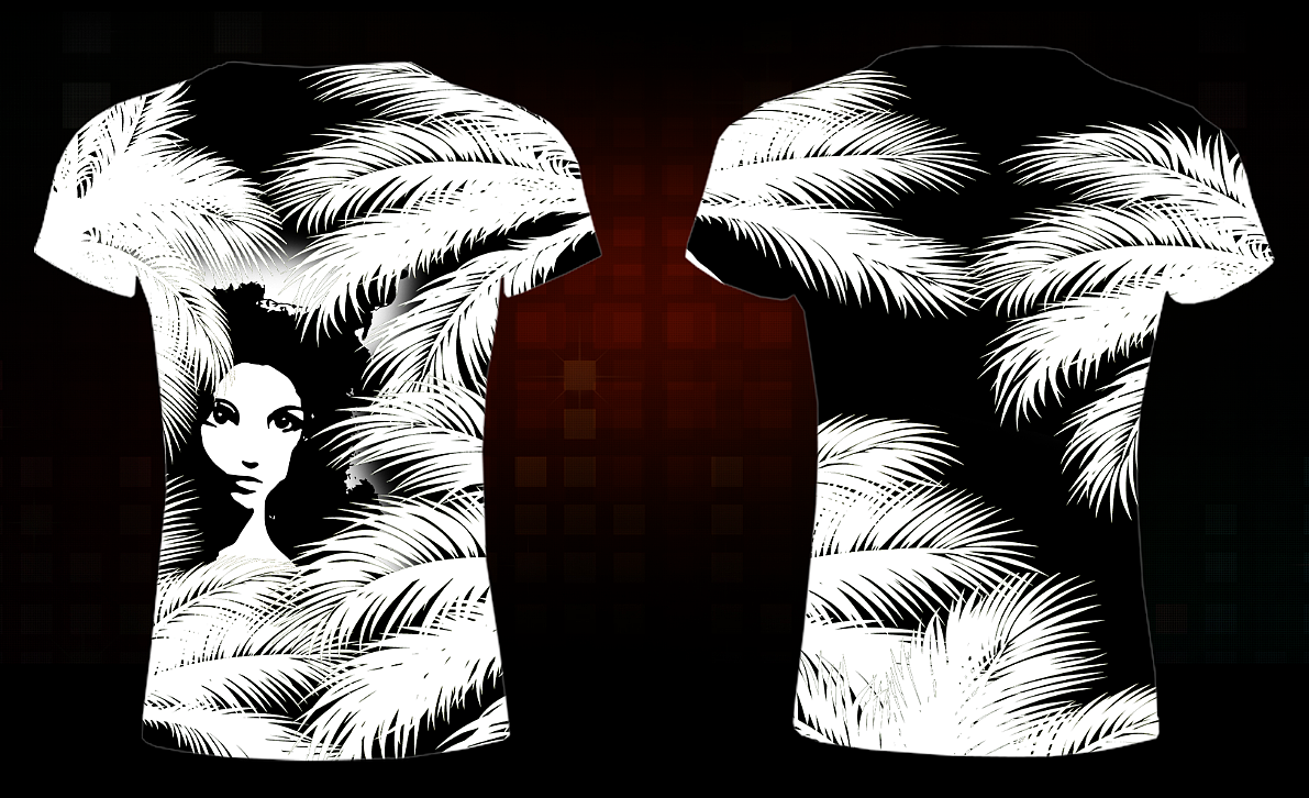 椰树下的黑白经典