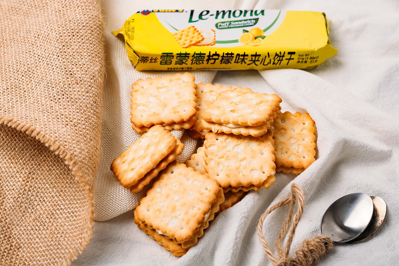 马来西亚茱蒂丝柠檬夹心饼干|摄影|产品摄影|有间图片社 - 原创作品 -