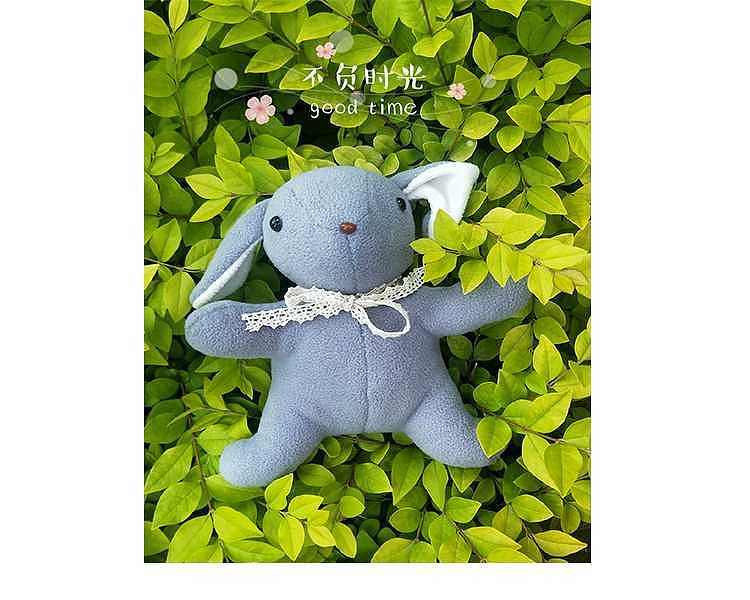 DIY布偶小灰兔