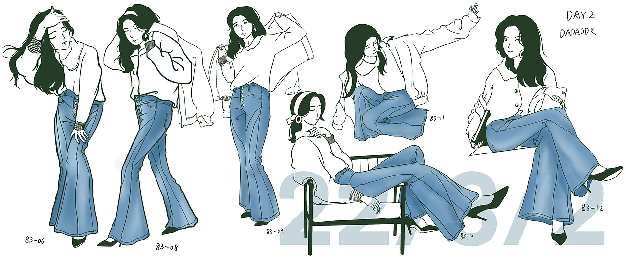 #速寫60天挑戰(zhàn)賽# @速寫班長(zhǎng) day2（圖ZMjkwNzk0NTUy） - 創(chuàng)作習(xí)作 - 站酷設(shè)計(jì)師DADAODK原創(chuàng)素材 - 站酷ZCOOL